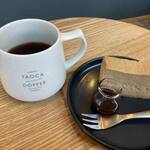 TAOCA COFFEE - さくらブレンドとコーヒーチーズケーキ