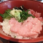 季彩膳 酔心 - マグロねぎとろ丼