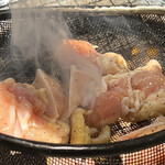 元祖 ざる焼 小林養鶏 - 