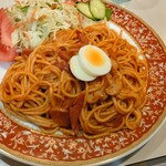 レストラン ミヨシ - スパゲッティーナポリタン（￥８８０）