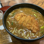 味万 - カツカレーうどん850円→750円※60周年記念サービス実施中