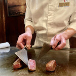 鉄板焼 ステーキ ぼんて - 