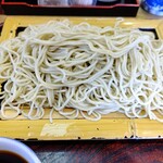 Sukaya - 【2023.3.17(金)】もりそば(並盛)550円の麺