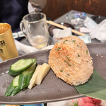 魚酒処 いぶき - シラスおにぎり