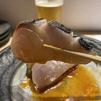 鮨 からす 十三店 - 香ばしくねっとりした旨みが最高です
