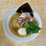 と多゛食堂 - 特製煮干しそば白