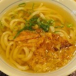 つるまる饂飩 - かけうどん