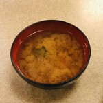 Ajino Tonkatsu Maruichi - 味噌汁
