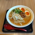 Mendo Koro Morigen - 【 味噌ラーメン ＆ 味玉 】￥ 990