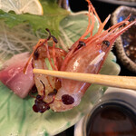 四季のご馳走や 和 - 有頭エビをいただきィ
