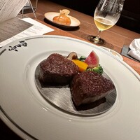 北新地 福多亭 The Ukai - 名物・窯焼きステーキ。フィレ・イチボ