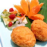 Fluffy fried shrimp “Toad Man Kun” 2P