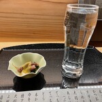 酒菜和の香 - お通し「ホタルイカの酢味噌」
