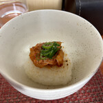 麺や 福々三座 - 焼きおにぎり