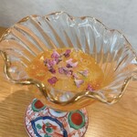 スシコーヒー - のれそれの黄身醤油