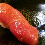 すし古川 - 一週間　熟成鮪のトロ