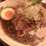 フスマにかけろ 中崎壱丁 中崎商店會1-6-18号ラーメン - 涼・カイパ(イタ)ンSOBA(2013/7)