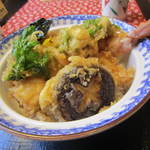 津右衛門 - 天丼（１３５０円）