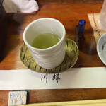 Kawasemi - 最後は緑茶がでてくる暖かさ。