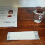 キッチン ブルー グローブ - テーブルセット