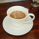 キッチン ブルー グローブ - ミルクを入れます