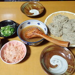 けんぞう蕎麦 - ２種類の出汁