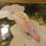 鮨おおね田 - 2013/07　ボタンエビ