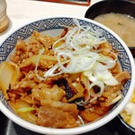 Yoshinoya - 牛焼肉丼　アップ