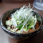 Menya Hiiragi - チャーシュー丼（ミニ）ネギトッピング・マヨあり