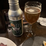 La Tour - 2杯目オリヒメ　IPA
                      ペールエールでポップのストレートな苦味に慣れて
                      飲みやすくなった。しかし、癖のある味わい。
                      玄人好きなビール。