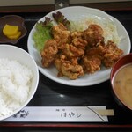 Hayashi - 鶏モモ唐揚げ定食