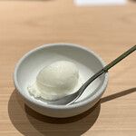 匠 進吾 - 酢橘のシャーベット。