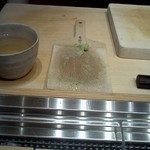 鮨 あら政 - わさびおろし