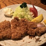 とんかつ かつせい - ロースかつ定食※税込1,000円也