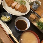 九絵 - 桜ポークトンカツ定食¥2200-
