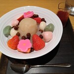 サントリー美術館 shop×cafe - 季節の麩あんみつ〈いちご〉