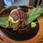 亀戸・養生料理　高の - 「ニタリ鯨 赤身刺」