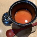 鮨し人 - 梅茶碗蒸し