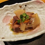 だるま寿司 - マグロの煮付け（お通し）