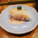 だるま寿司 - 料理写真:ウマヅラハギ（酒田）