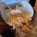 ぷらっと食堂 - 活ホッキ刺身