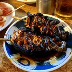 宇ち多゛ - シロ よく焼き タレ 一皿250円。