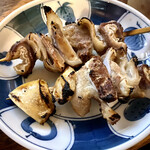 宇ち多゛ - なんこつ よく焼き 塩 250円。