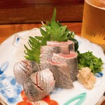 おさかな料理 すしかね - イワシ刺身