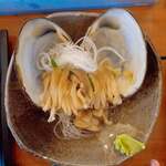 ぷらっと食堂 - 活ホッキ刺身