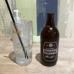 立ち飲み居酒屋ドラム缶 - 230311土　東京　立ち飲み居酒屋ドラム缶 大塚店　ホッピーセット