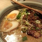 麺屋 あまのじゃく - とんこつ味噌ラーメン