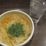 海の味 有福 - 〆の讃岐そうめん