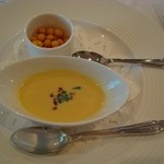 シュマンドール - とうもろこしの冷たいヴルーテ