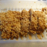 辻肉店 - 次の日も鶏もも肉のカツ